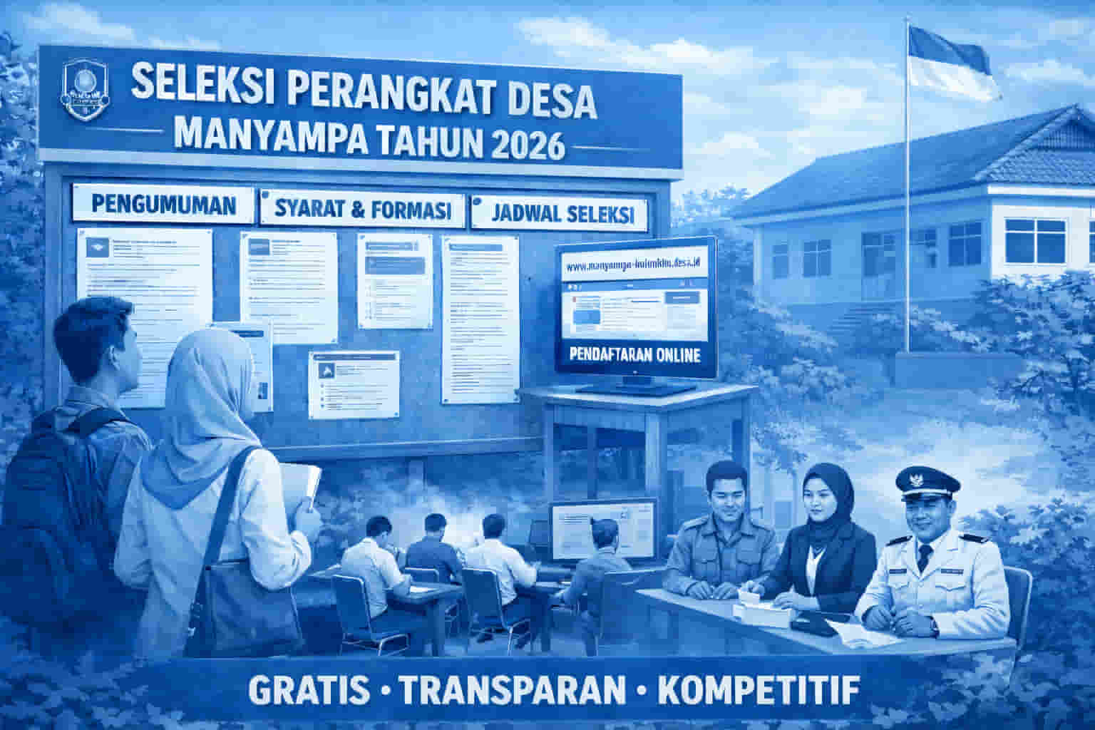 Seleksi Perangkat Desa Manyampa 2026 Dibuka, Ini Syarat dan Jadwalnya