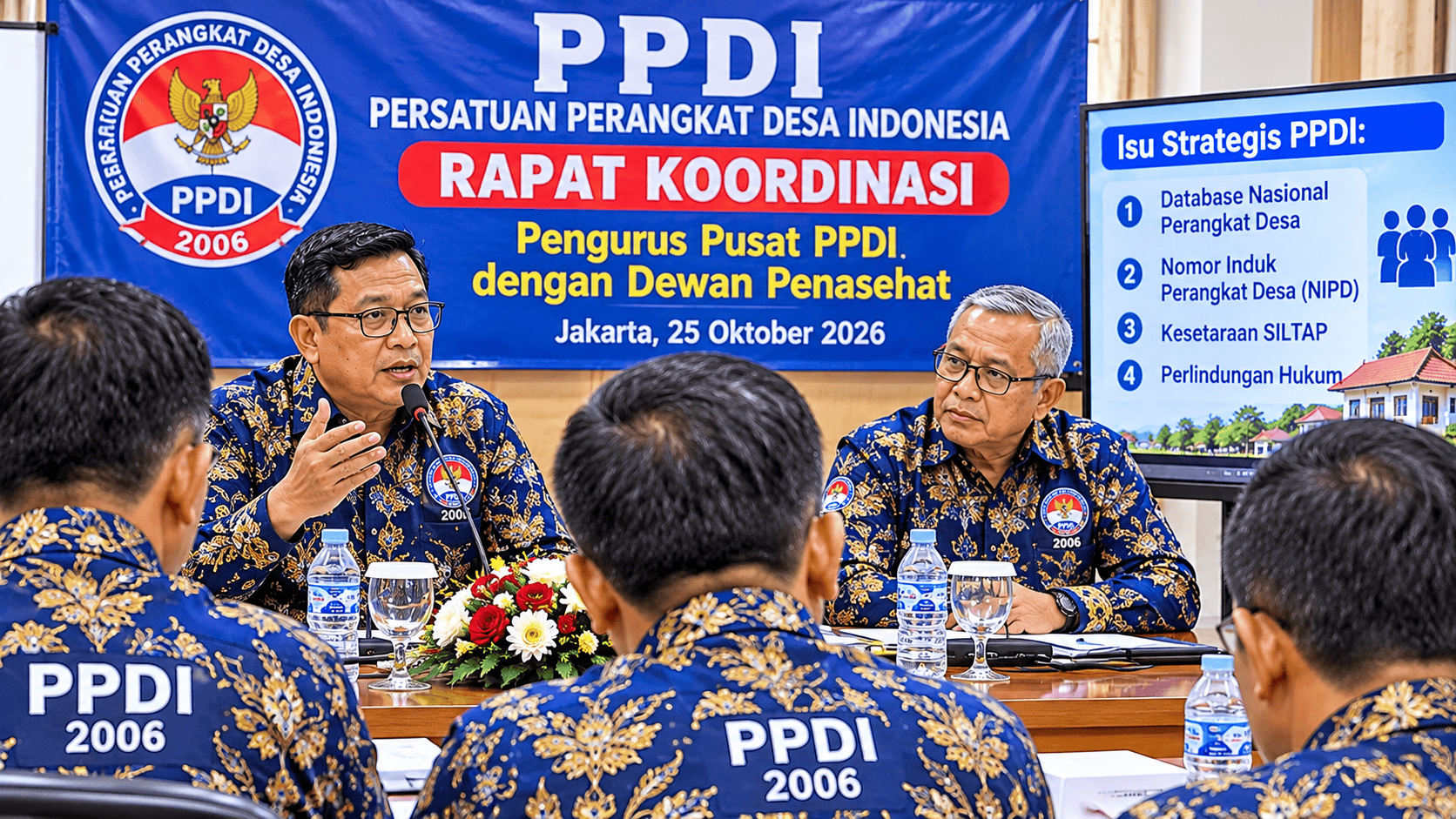 PPDI Soroti Ketiadaan Database Nasional Perangkat Desa, Dorong Nomor Induk dan Kesetaraan SILTAP