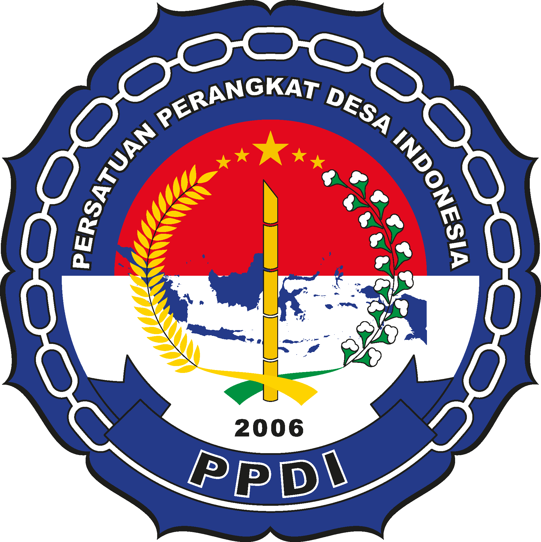 Logo Persatuan Perangkat Desa Indonesia (PPDI) Kabupaten Bulukumba